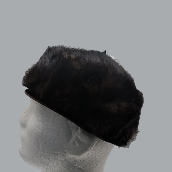 Vintage Howard Albert New York Mink Fur Hat – Classic Luxury Winter Style - Picture 4 of 8